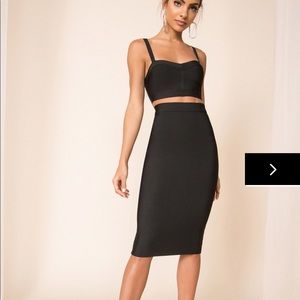 Superdown Emilia skirt set